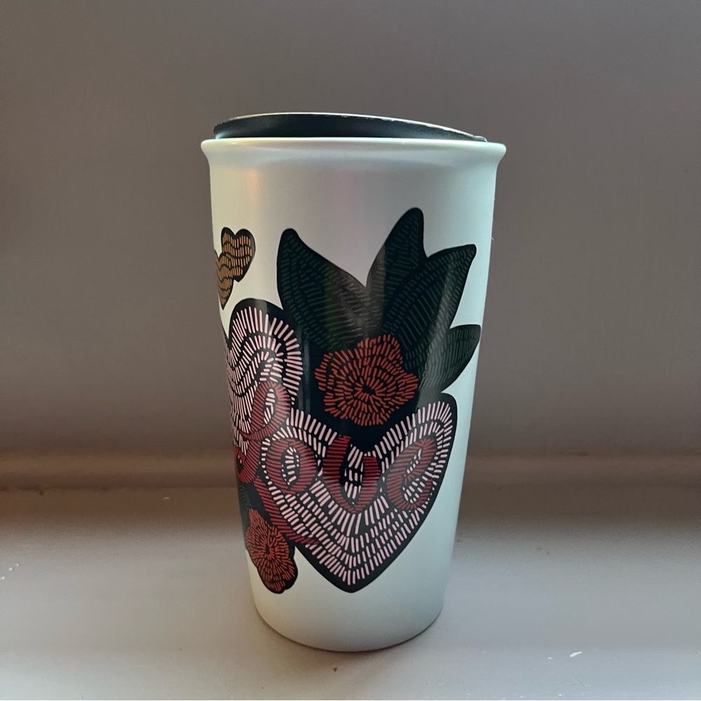Starbucks 2019 Love Valentine Stitch Tattoo Tumbler 12 oz